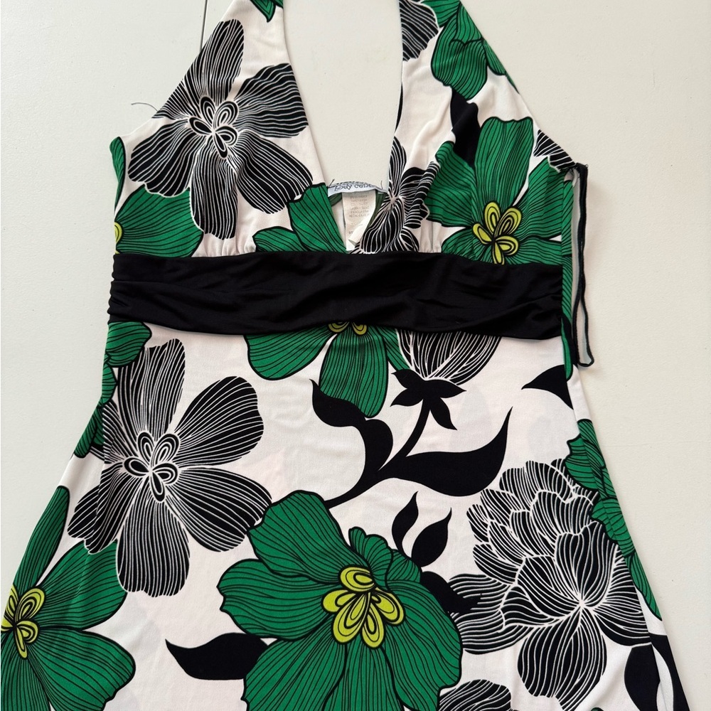 Body Central Green Floral Camisole - Picture 2 of 3